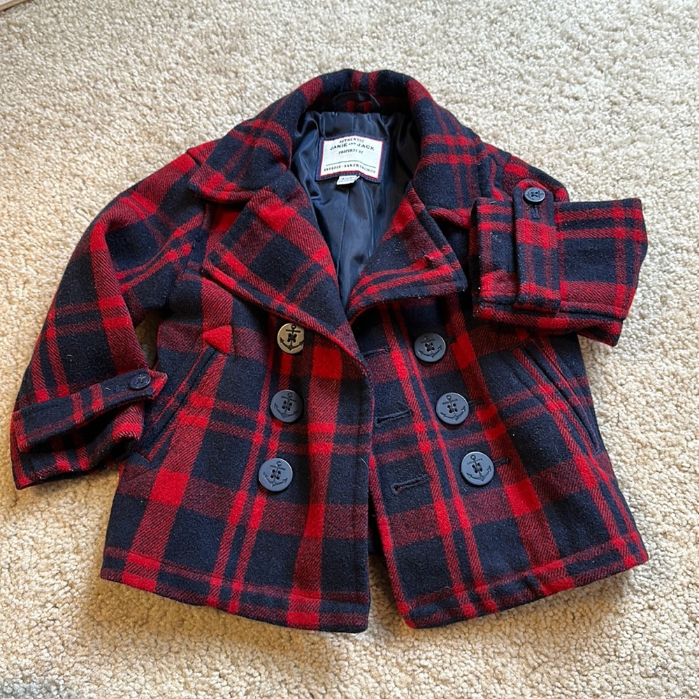 Janie and Jack Baby boy Pea Coat